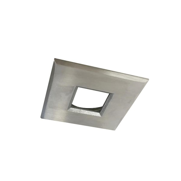 Nora Lighting NM1-SSSBN 1 in. Square M1 Stainless Steel Trim for M1 Minature Recessed Downlight; Brushed Nickel NM1-SSSBN - main